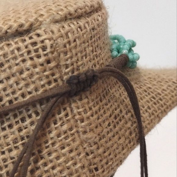 Women's Adjustable Turquoise Eight Strand Western Beaded Knot Necklace - Picture 5 of 6